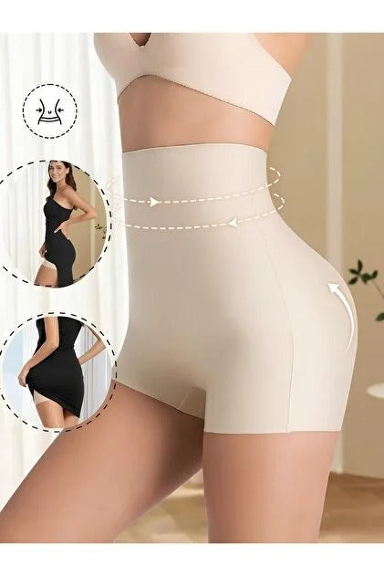 SENSİA Kusursuz Hatlar Yüksek Bel Görünmez Boxer